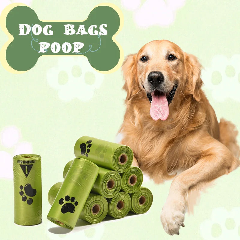 Eco-Friendly Pet Waste Bags - Biodegradable, Scented, Leakproof,