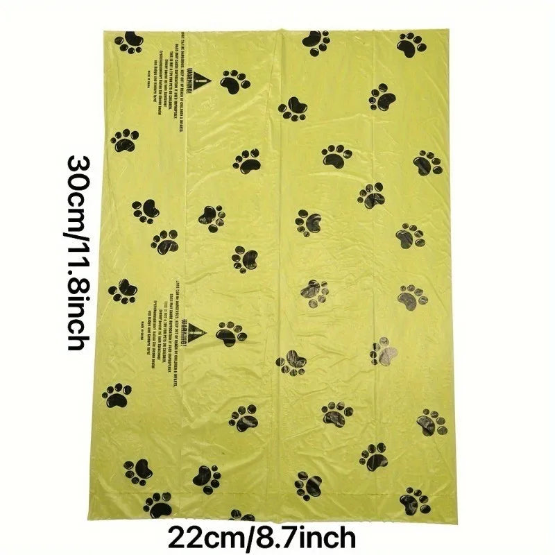Eco-Friendly Pet Waste Bags - Biodegradable, Scented, Leakproof,