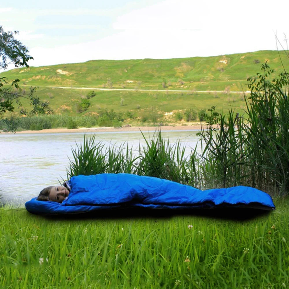 Soft Flannel Sleeping Bags with Pillow for Adult and Kids