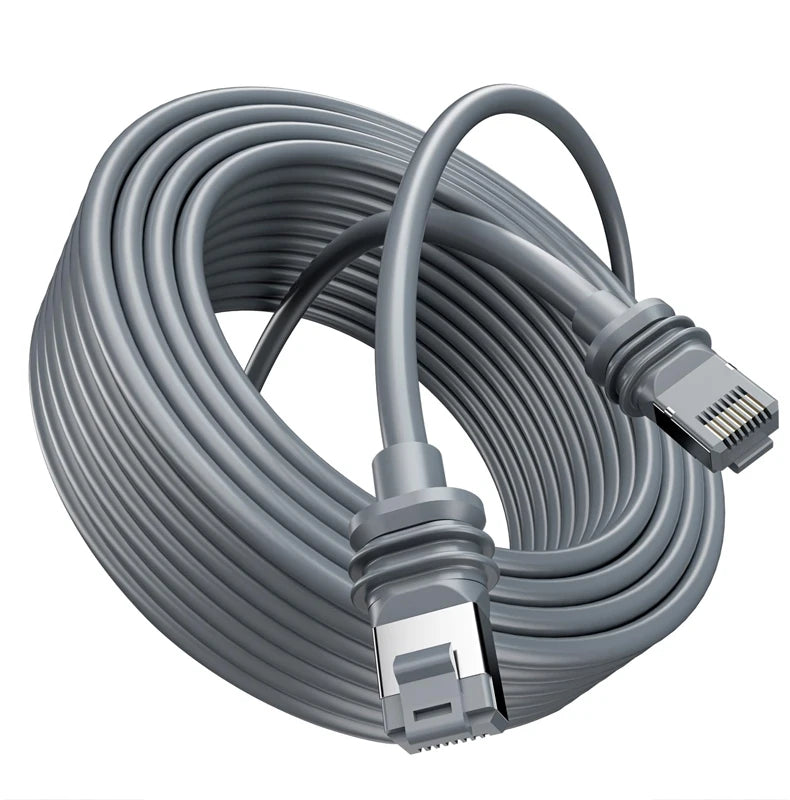46M/150FT Heavy-Duty Starlink Gen 3 Compatible Satellite Kit V3 - Outdoor Installation Cable with 150ft(46m) Cable
