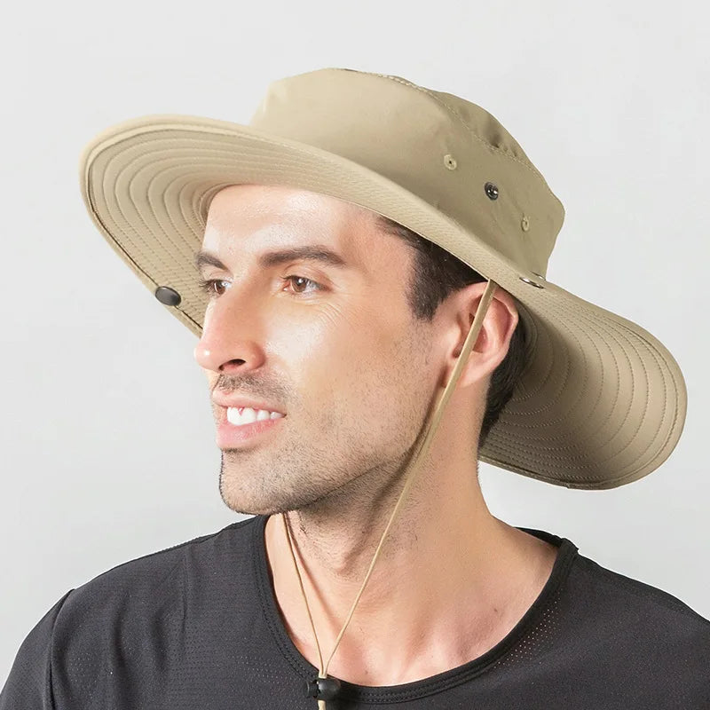 Drawstring Spring/Summer Fisherman Hat