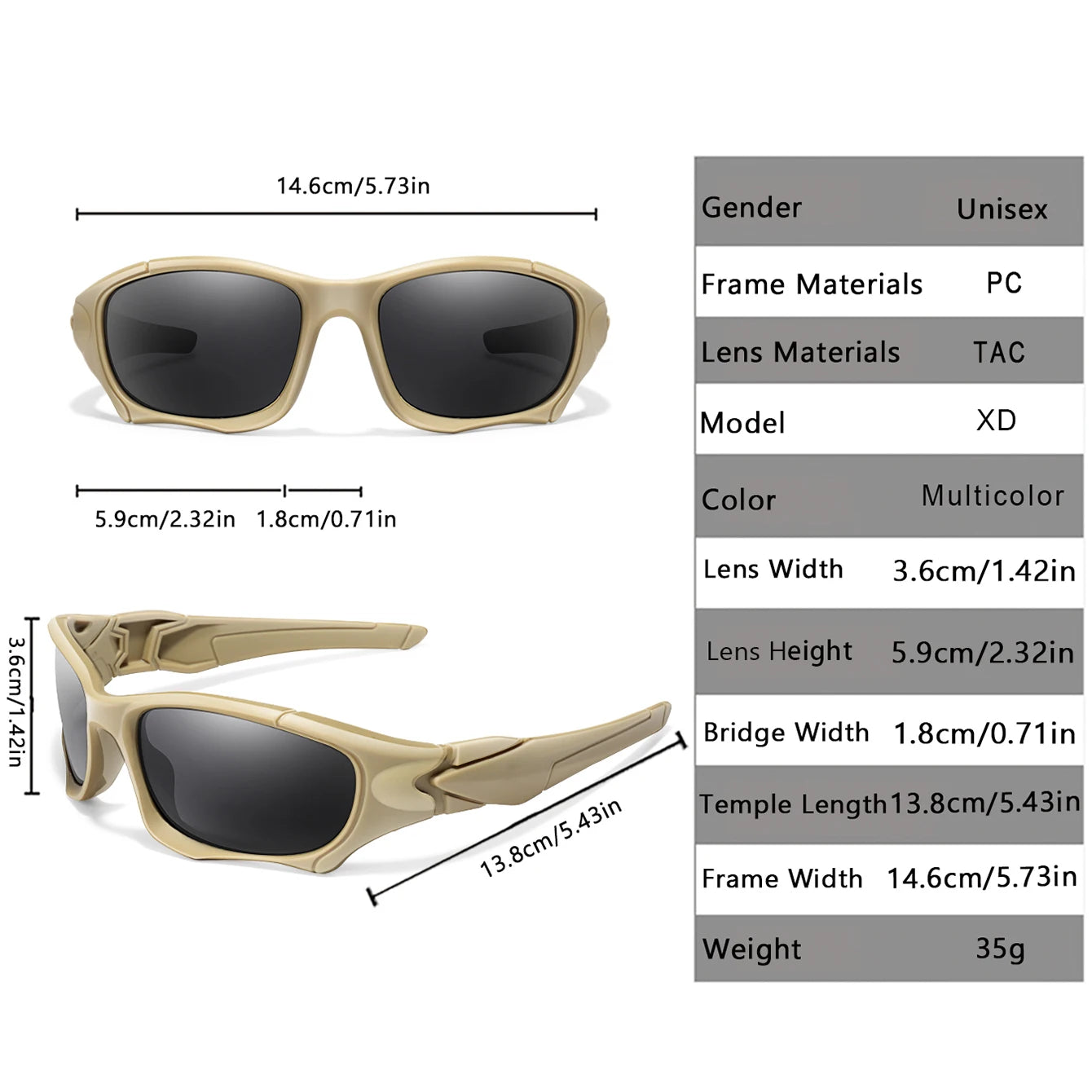 Polarized Fishing Sunglasses