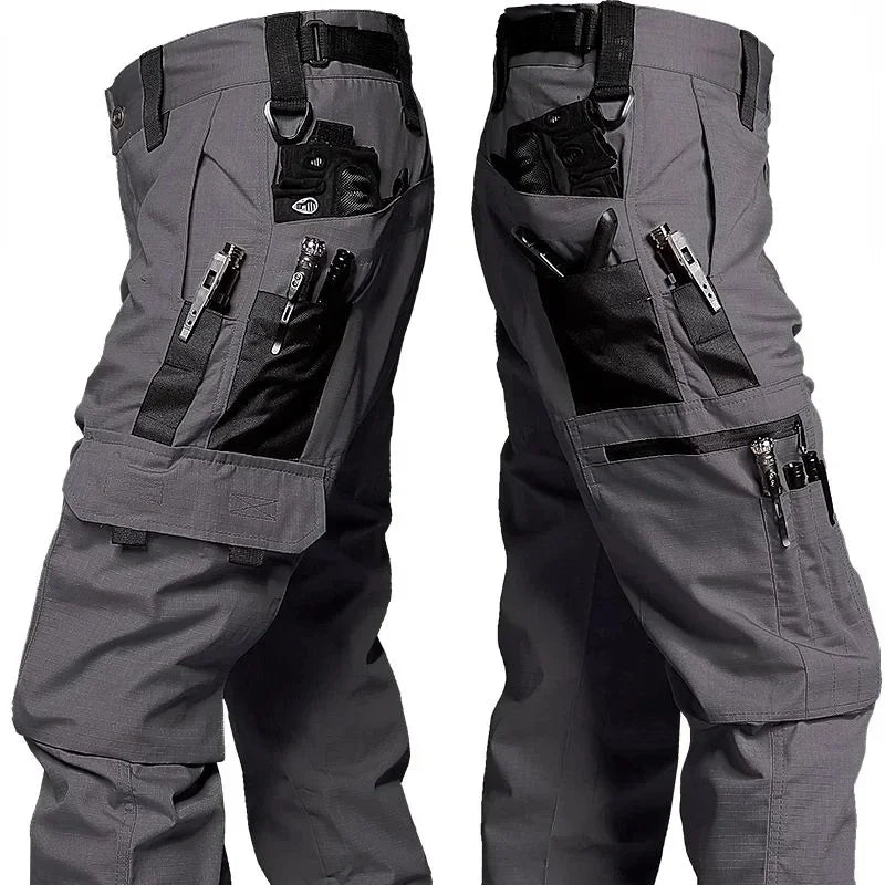 New Tactical Pants Quick Dry Multi-Pocket Cargo Pants, Wear-Resistant.