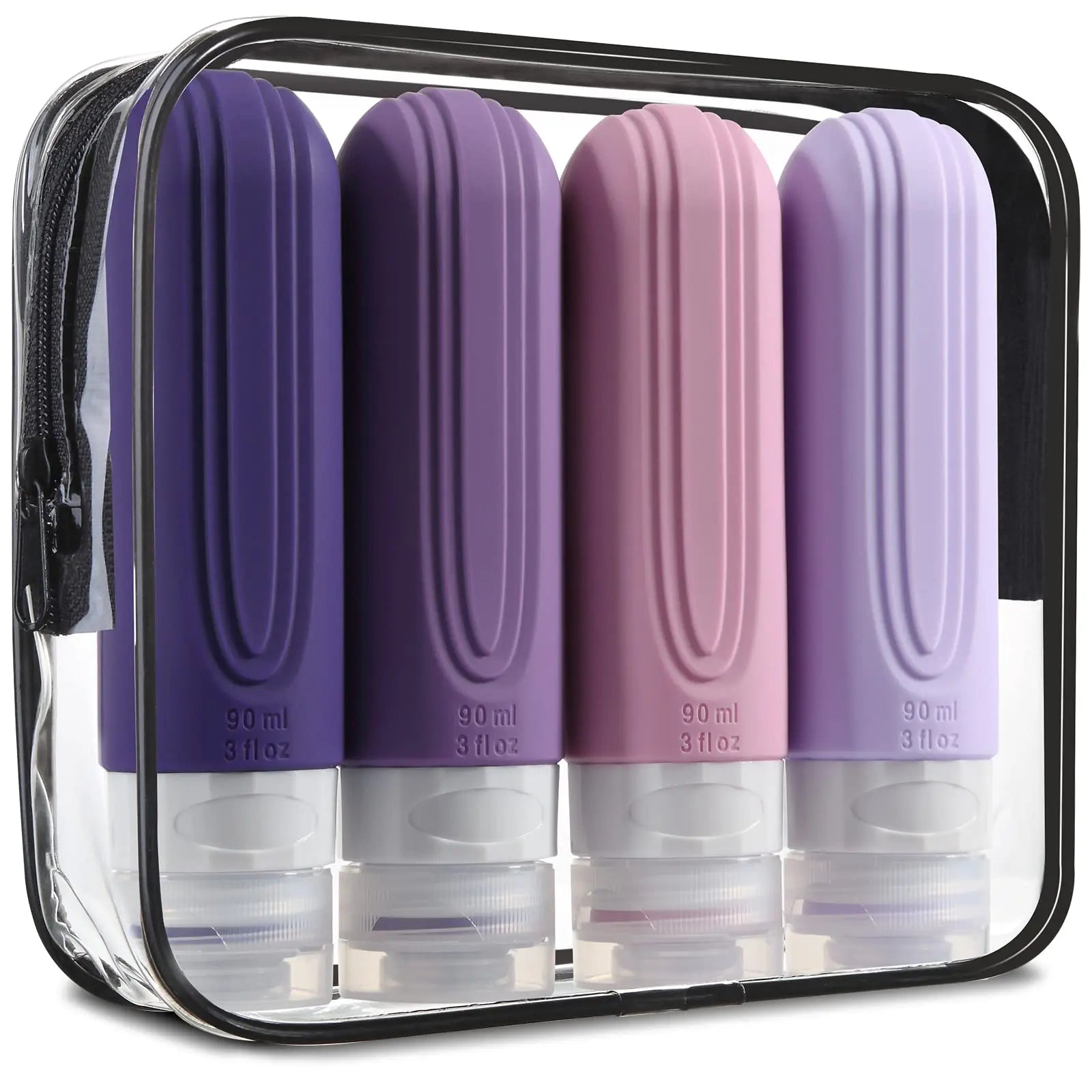 3oz Travel Bottles for Toiletries, TSA Approved