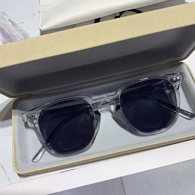 Vintage Square Sunglasses Unisex Luxury Brand Small Round Sun Glasses