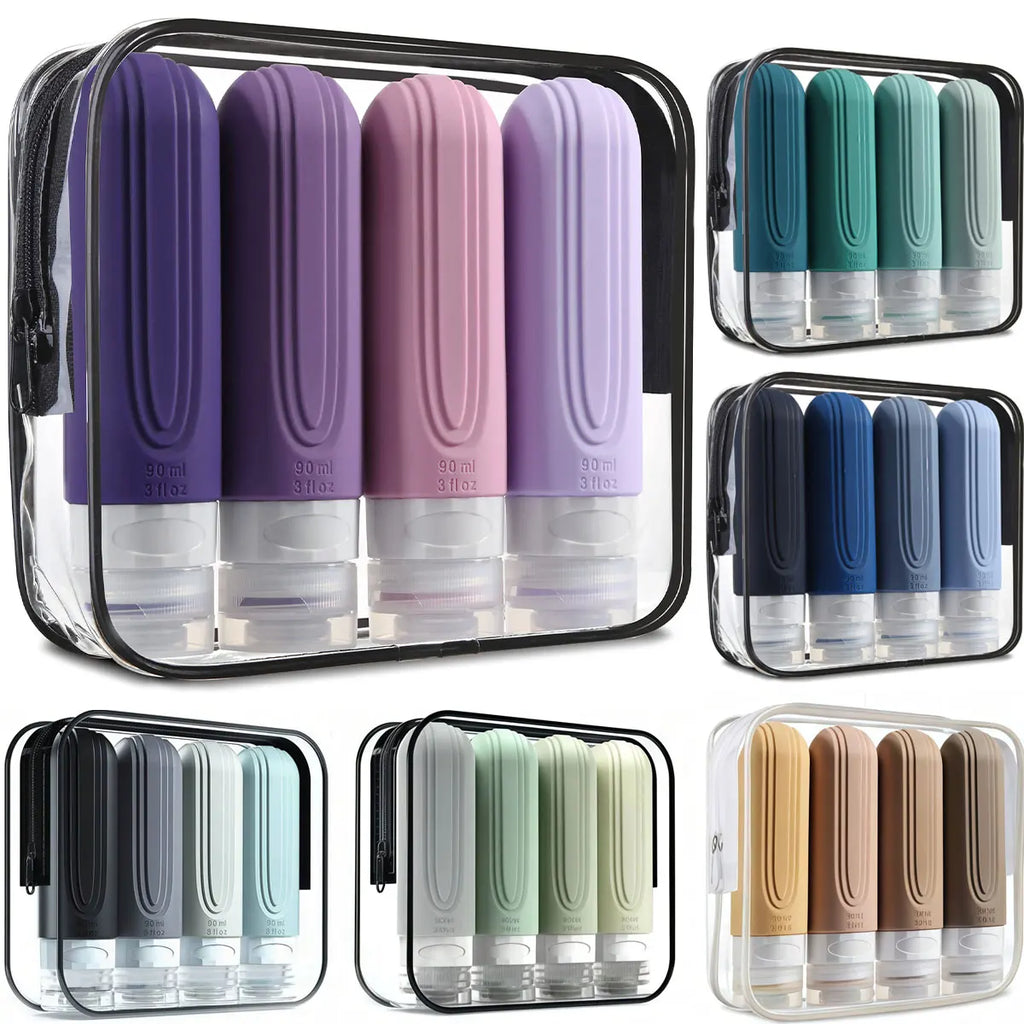 3oz Travel Bottles for Toiletries, TSA Approved