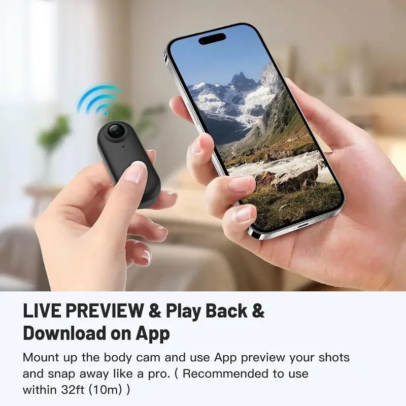 Mini Body Camera Full Hd Sports Action Wifi