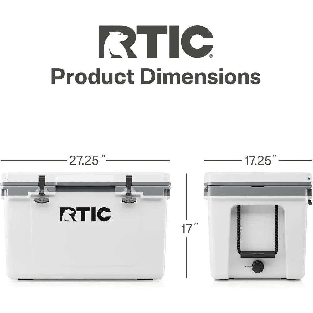 52 Quart Hard Cooler Insulated Portable Ice Chest