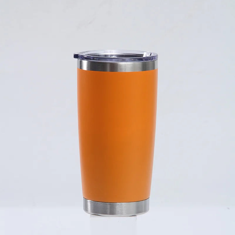 20oz Insulated Stainless Steel Tumbler with Lid Double-Walled Reusable