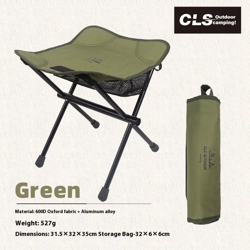 MOUNTAINHIKER Outdoor Ultralight Folding Camping Chair.  Can also be used as a side table