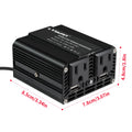 300W Car Power Inverter DC 12V To AC 110V 220V Dual USB Car Adapter