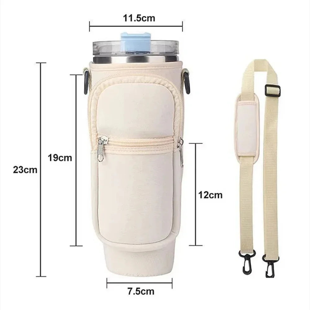 Water Bottle Carrier Bag for Stanley 40oz Tumbler