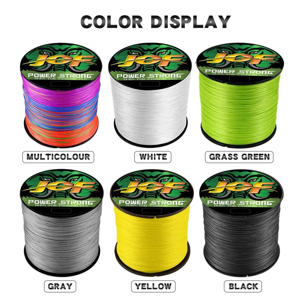 Fishing Line 300/100M Braided PE Fishing Strong Fishing Line Multifilament Durable Fishing Line