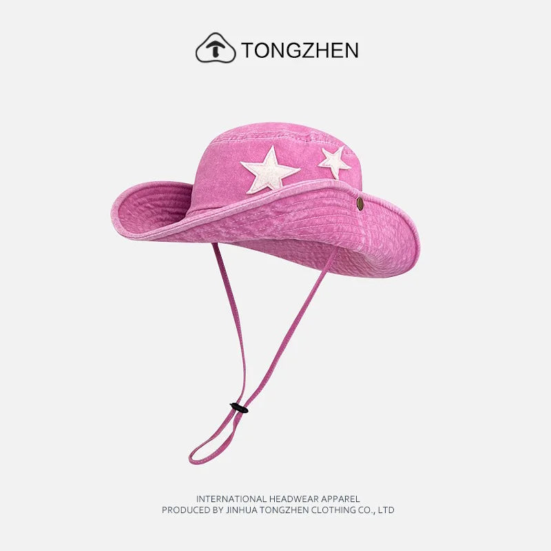 Drawstring Spring/Summer Fisherman Hat