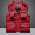 14 Pockets Summer New Men US Tactical Hiking Fishing Vest Mens Photographer Waistcoat Mesh Cargo Sleeveless Jacket Tool Vest