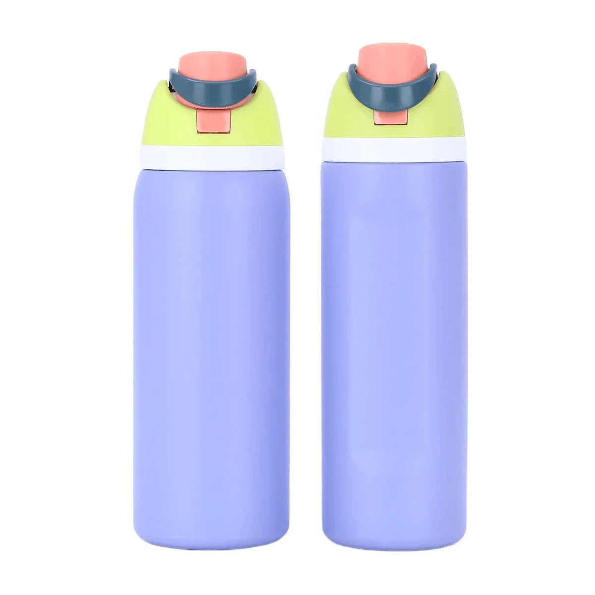 24/32oz Straw Double-Layer Insulated Cup 304 Stainless Steel Sports Water Bottle