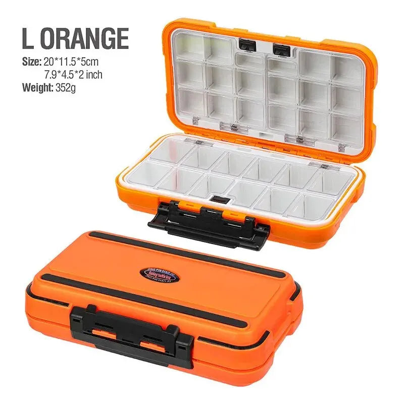 Waterproof Fishing Tackle Box Fishing Accessories Tool Storage Box Fish Hook Lure Fake Bait Boxes Carp For Fishing Goods