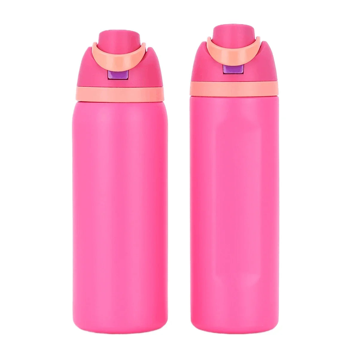 24/32oz Straw Double-Layer Insulated Cup 304 Stainless Steel Sports Water Bottle