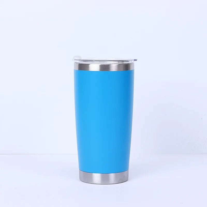 20oz Insulated Stainless Steel Tumbler with Lid Double-Walled Reusable