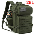 25L Tactical Backpack Hiking  Dual Cup Holder