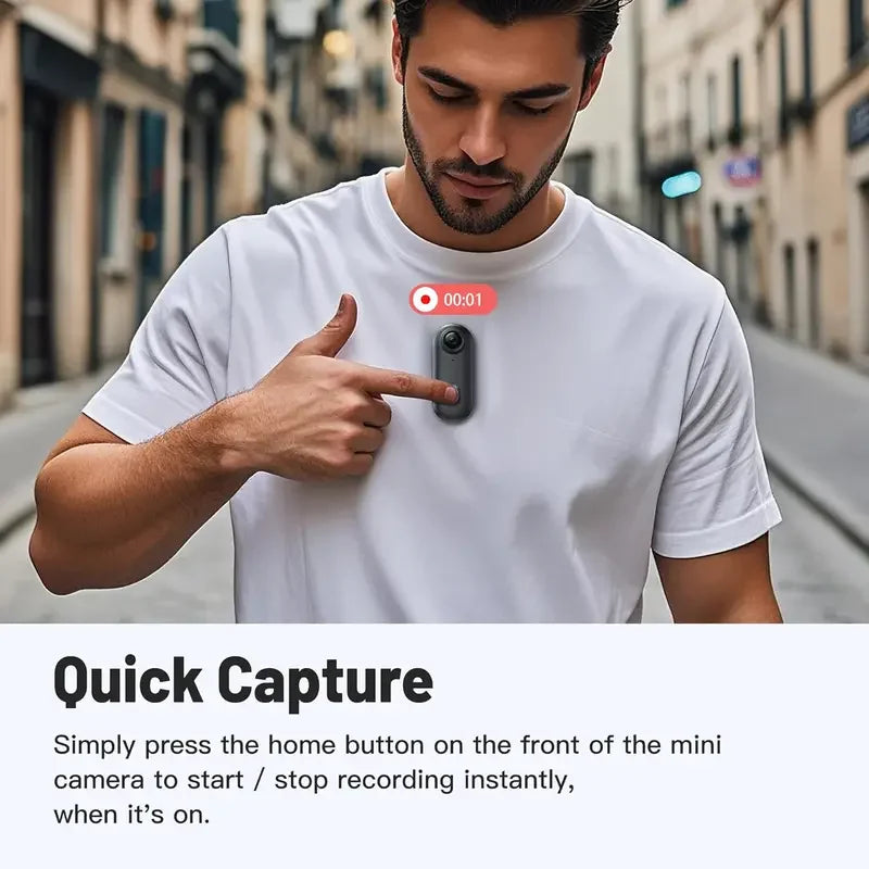 Mini Body Camera Full Hd Sports Action Wifi