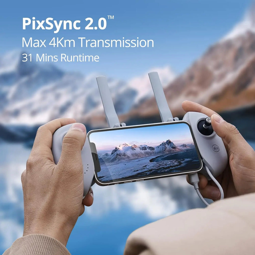 Potensic Drones Under 249g GPS Auto Return Single Axis Gimbal EIS Professional Drone Max 4-KM Waypoint Flight