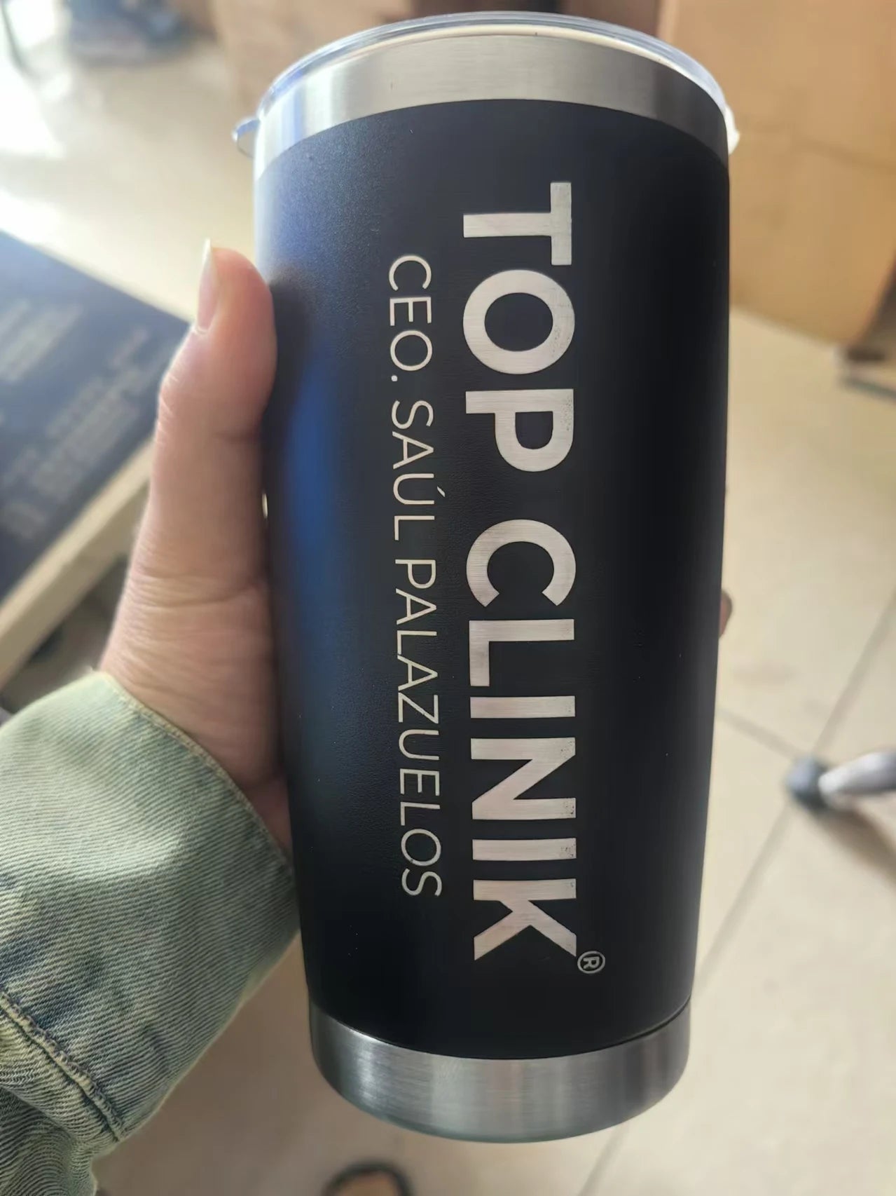 20oz Insulated Stainless Steel Tumbler with Lid Double-Walled Reusable