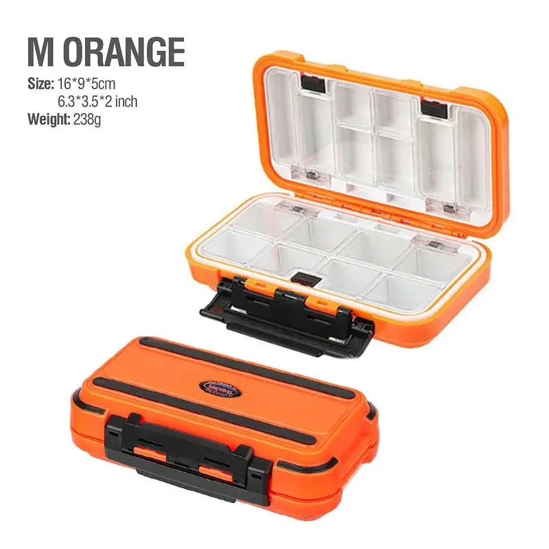 Waterproof Fishing Tackle Box Fishing Accessories Tool Storage Box Fish Hook Lure Fake Bait Boxes Carp For Fishing Goods