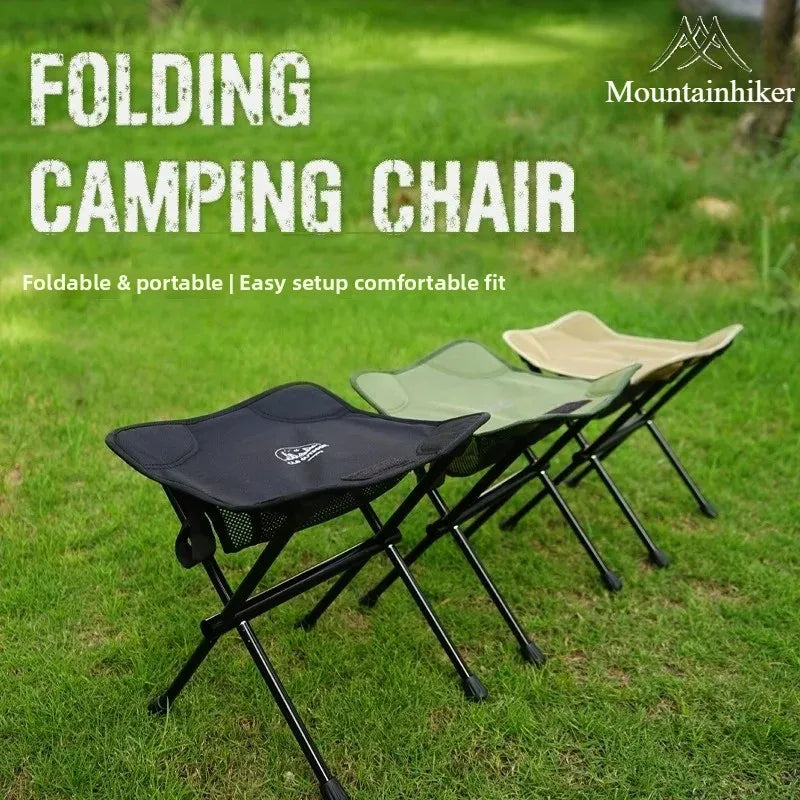 MOUNTAINHIKER Outdoor Ultralight Folding Camping Chair.  Can also be used as a side table