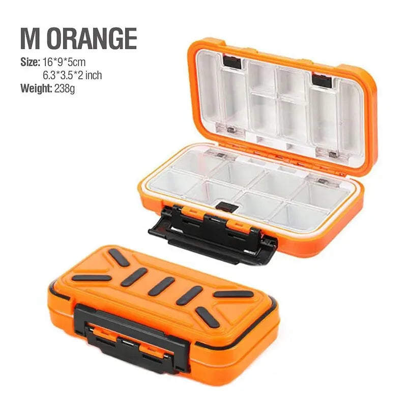 Waterproof Fishing Tackle Box Fishing Accessories Tool Storage Box Fish Hook Lure Fake Bait Boxes Carp For Fishing Goods