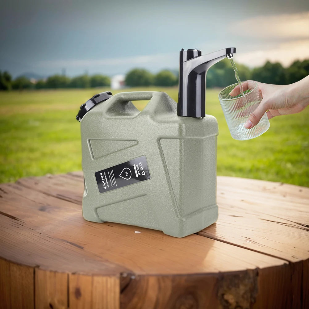 Electric Water Pump USB Rechargeable Portable Water One Key Switch Mini Water Pump for Outdoor Camping