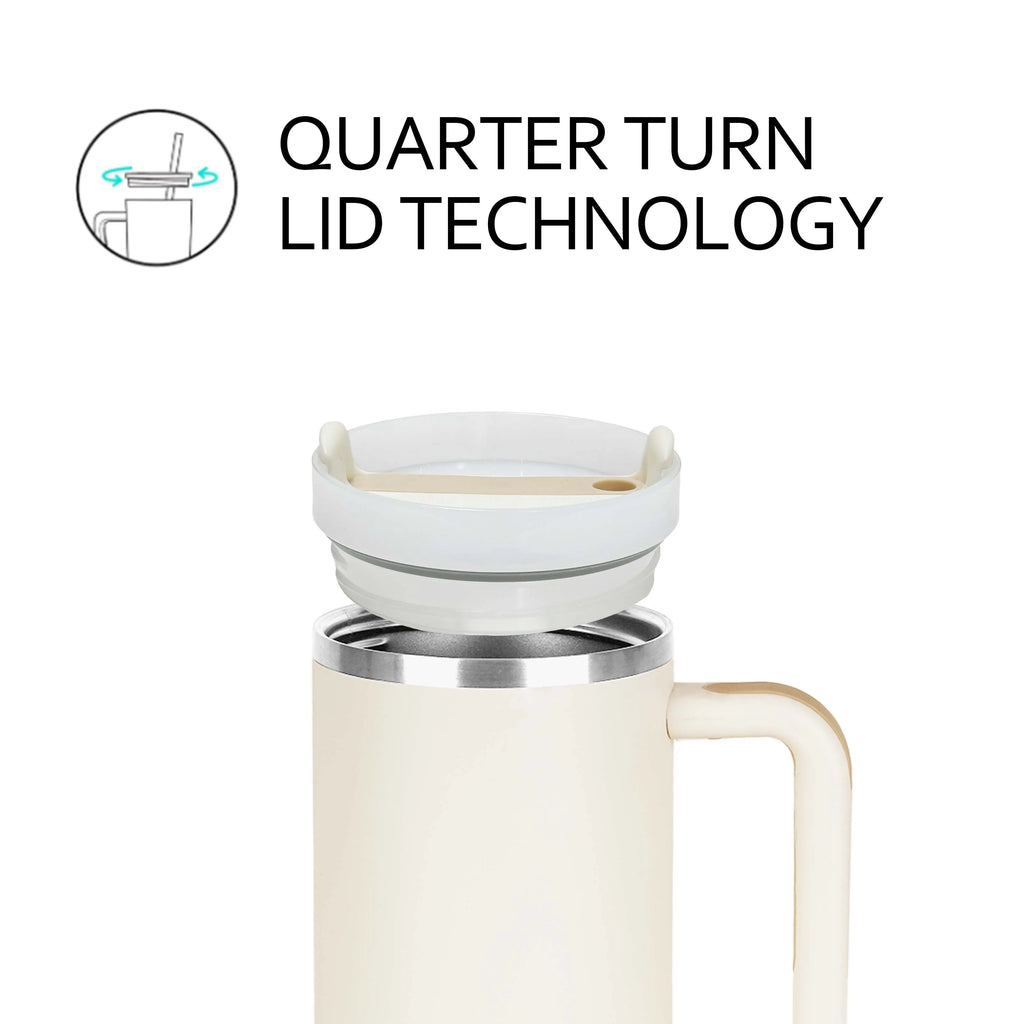 Metal Stainless Thermos  40 Oz  Hot or Cold