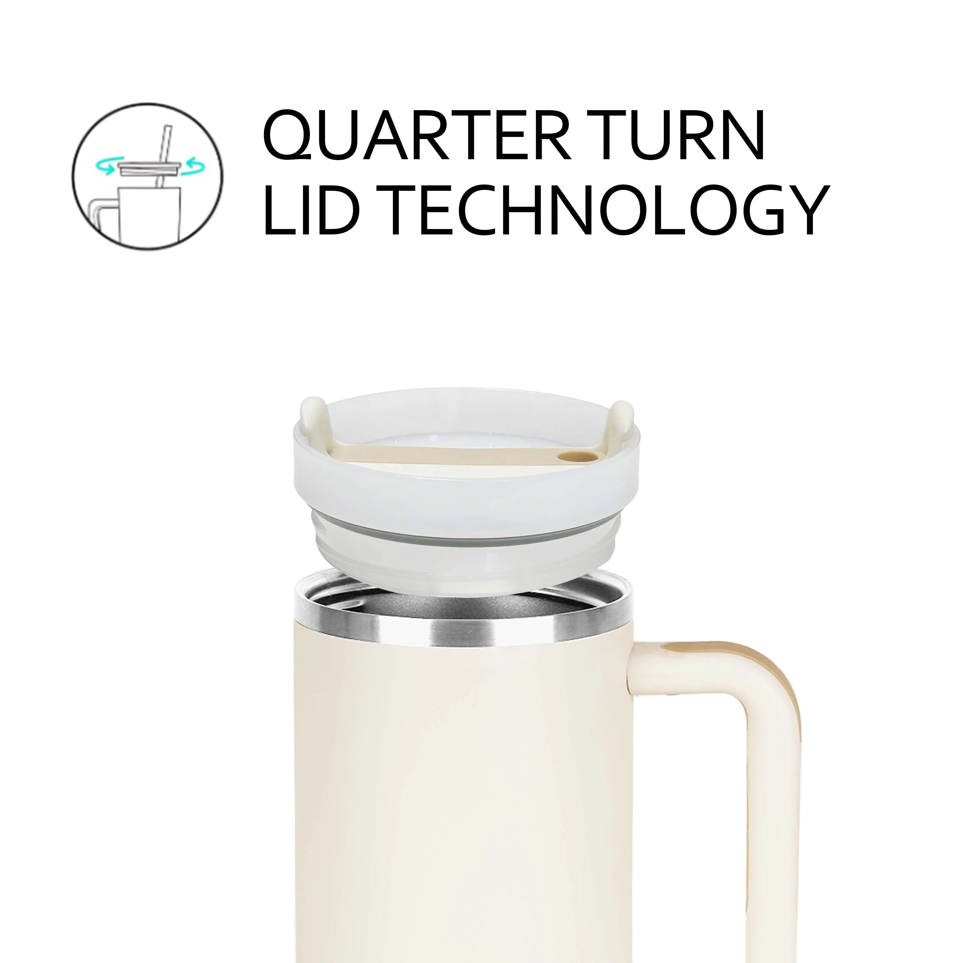 Metal Stainless Thermos  40 Oz  Hot or Cold