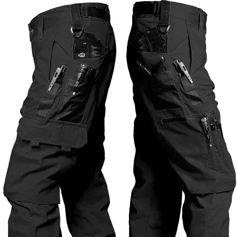 New Tactical Pants Quick Dry Multi-Pocket Cargo Pants, Wear-Resistant.