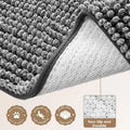 Super Absorbent Dog Door Mat for Muddy Paws, Quick Dry Washable Pet Rug, Non-Slip Indoor Outdoor Entryway,