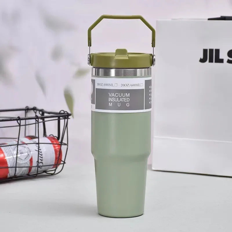 30 Oz Stainless Steel Thermos Mug Hot or Cold