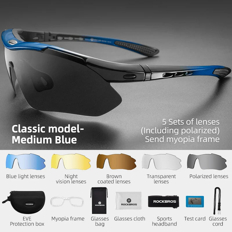 Polarized Cycling Sunglasses