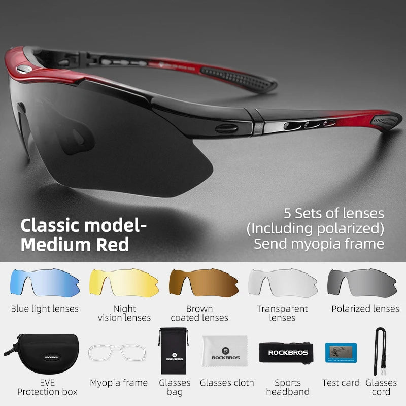 Polarized Cycling Sunglasses