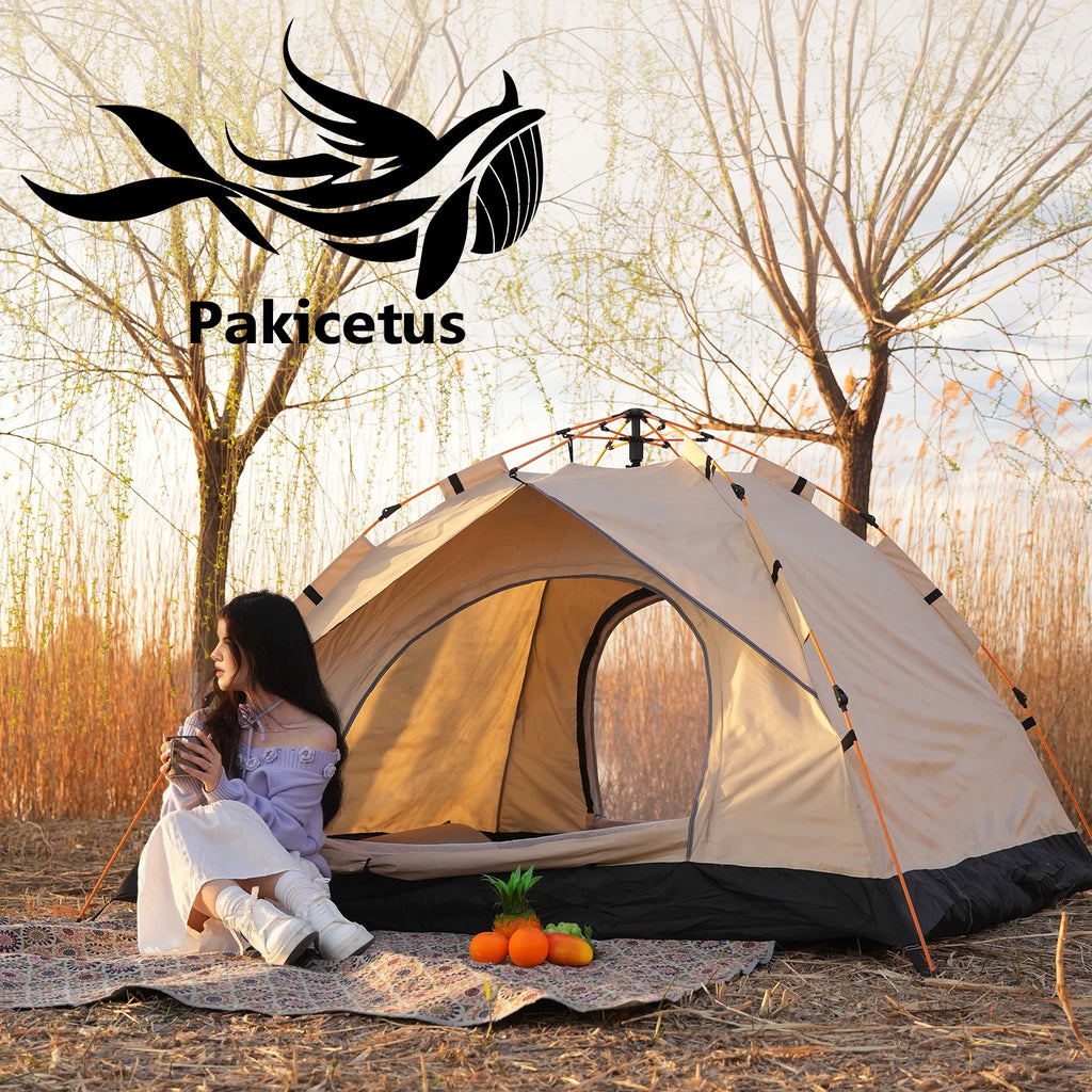 2-4 Person Camping Windproof Tents, Easy To Set Up,
