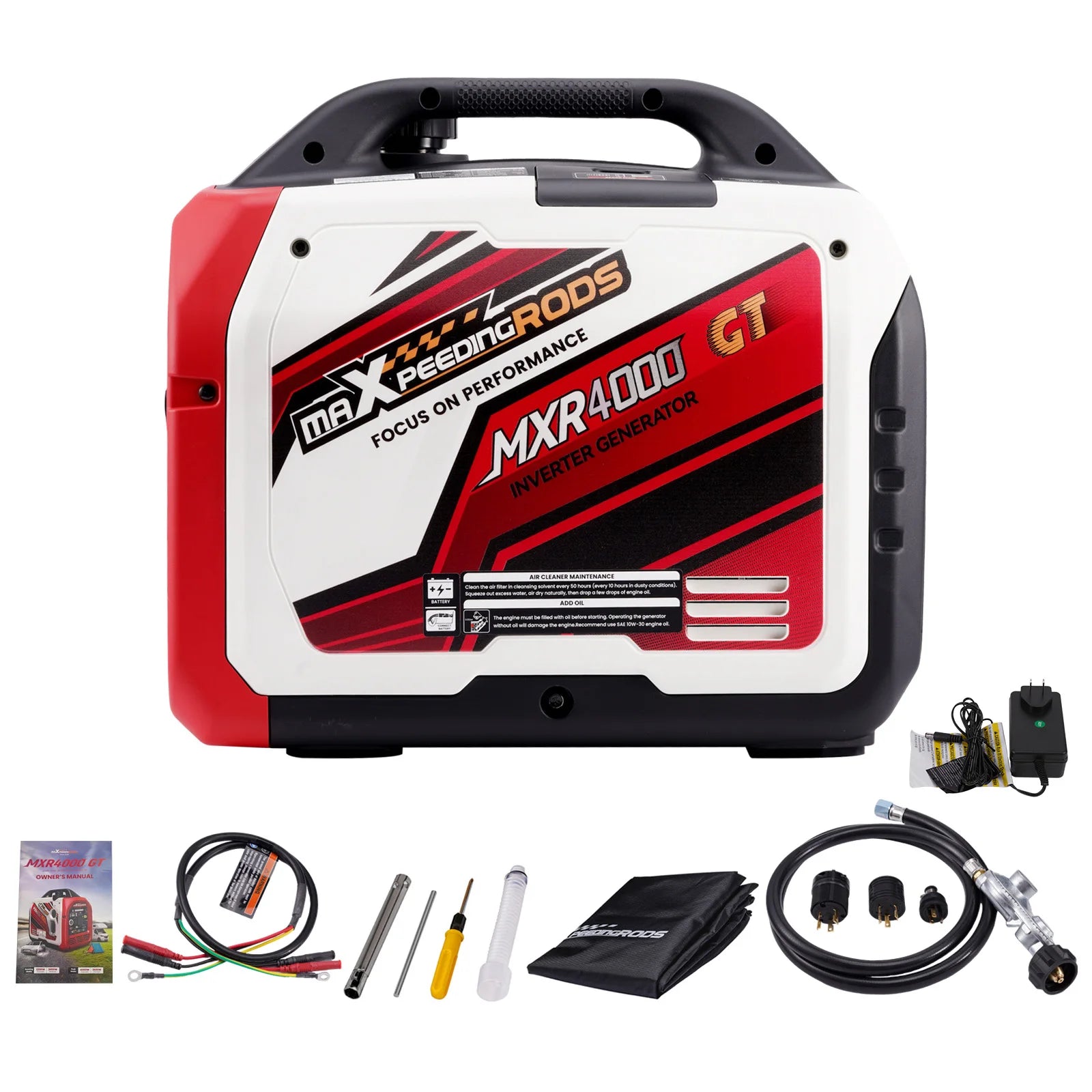 Portable 4KW Generator Inverter EV-charging Quiet