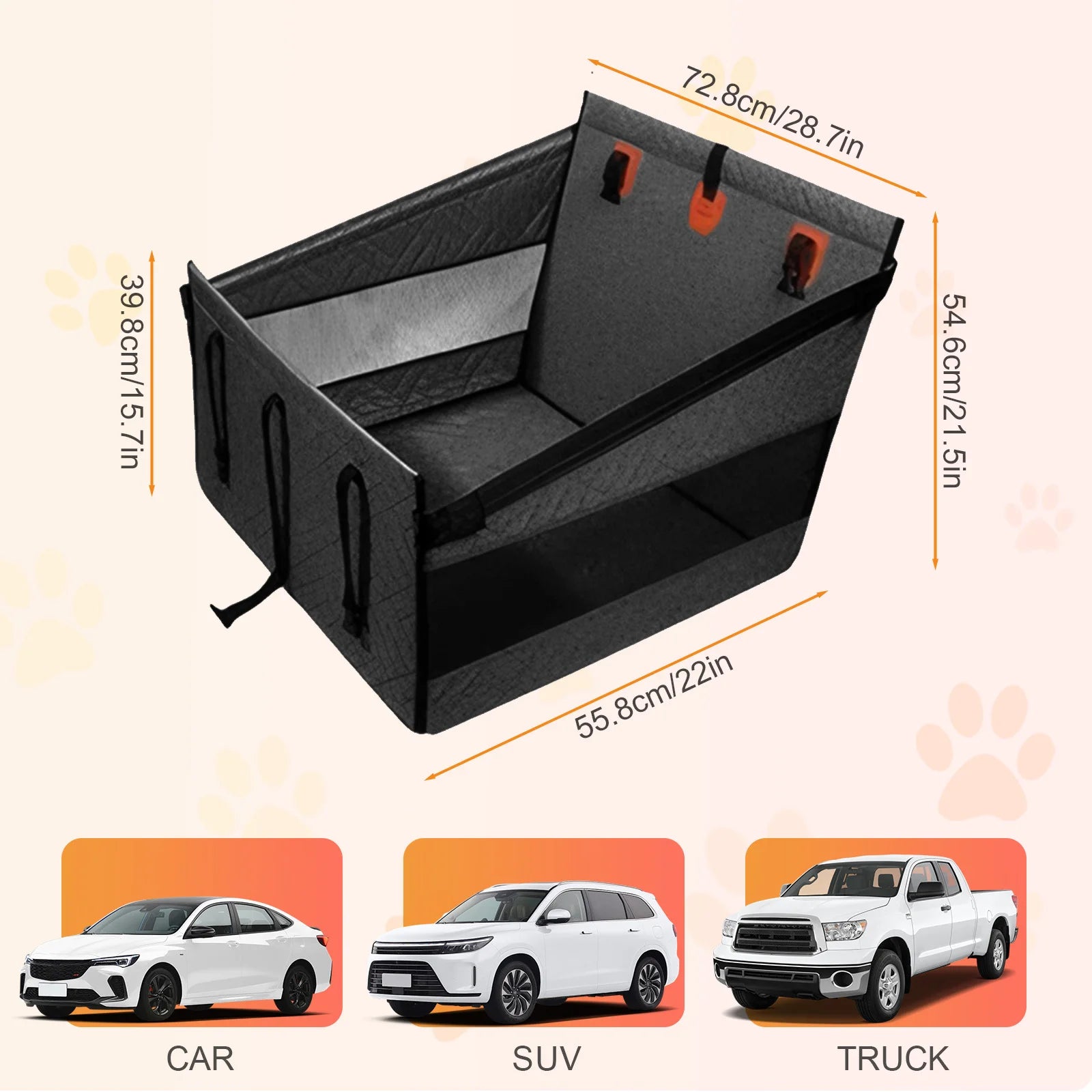 Dog Car Seat Cover / Dog Hammock Pet Car Seat Protector