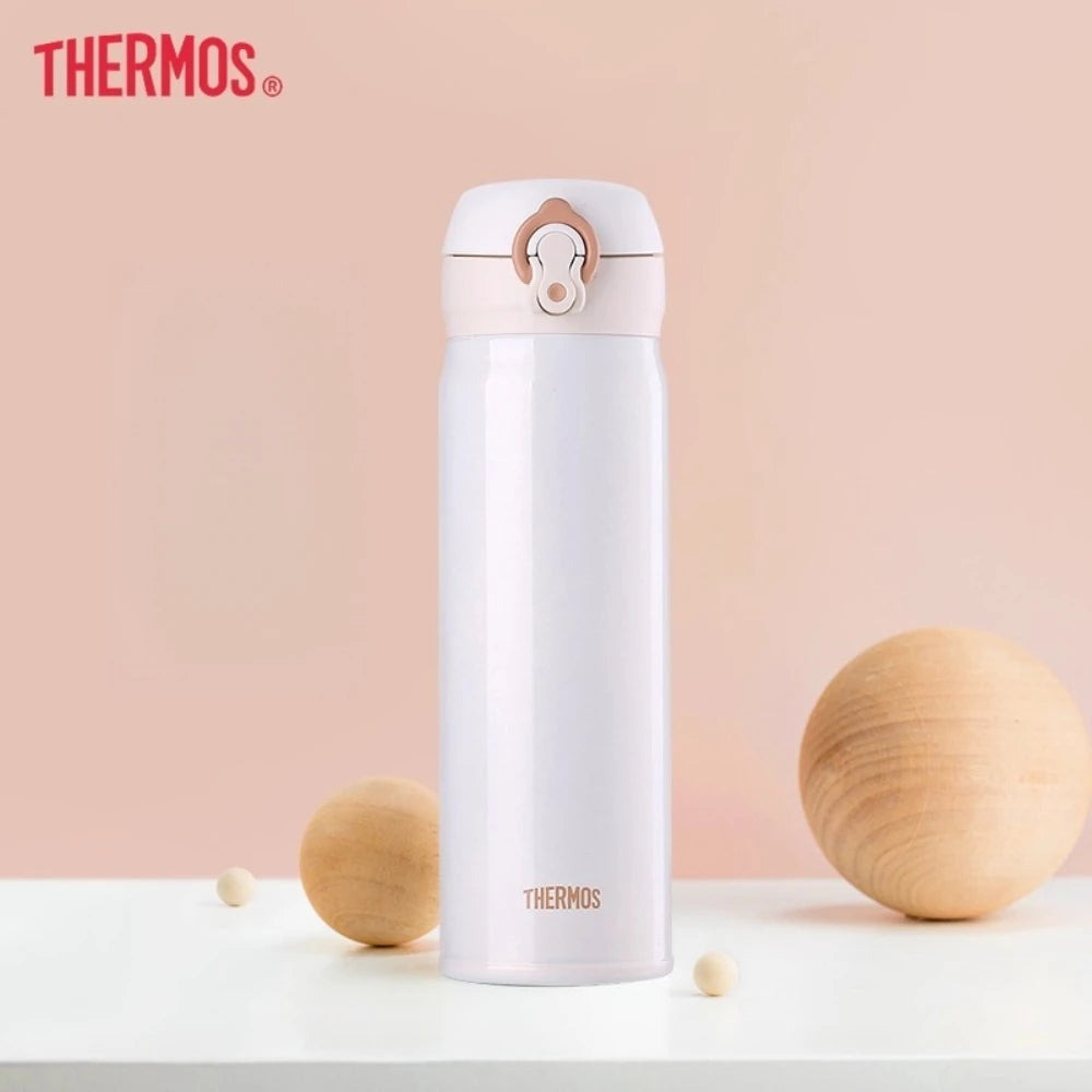 THERMOS 350/500ML Water Bottle Vacuum Flask Stainless Steel Thermal Mug,