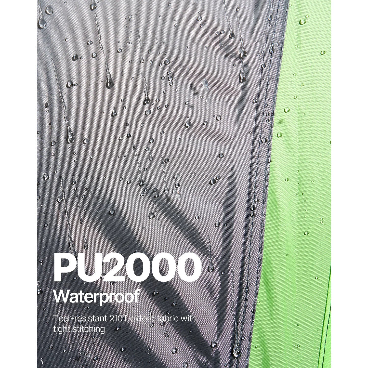 SUV Tent for Camping Waterproof Spacious Double Layer with Shade Awning , Mesh Windows