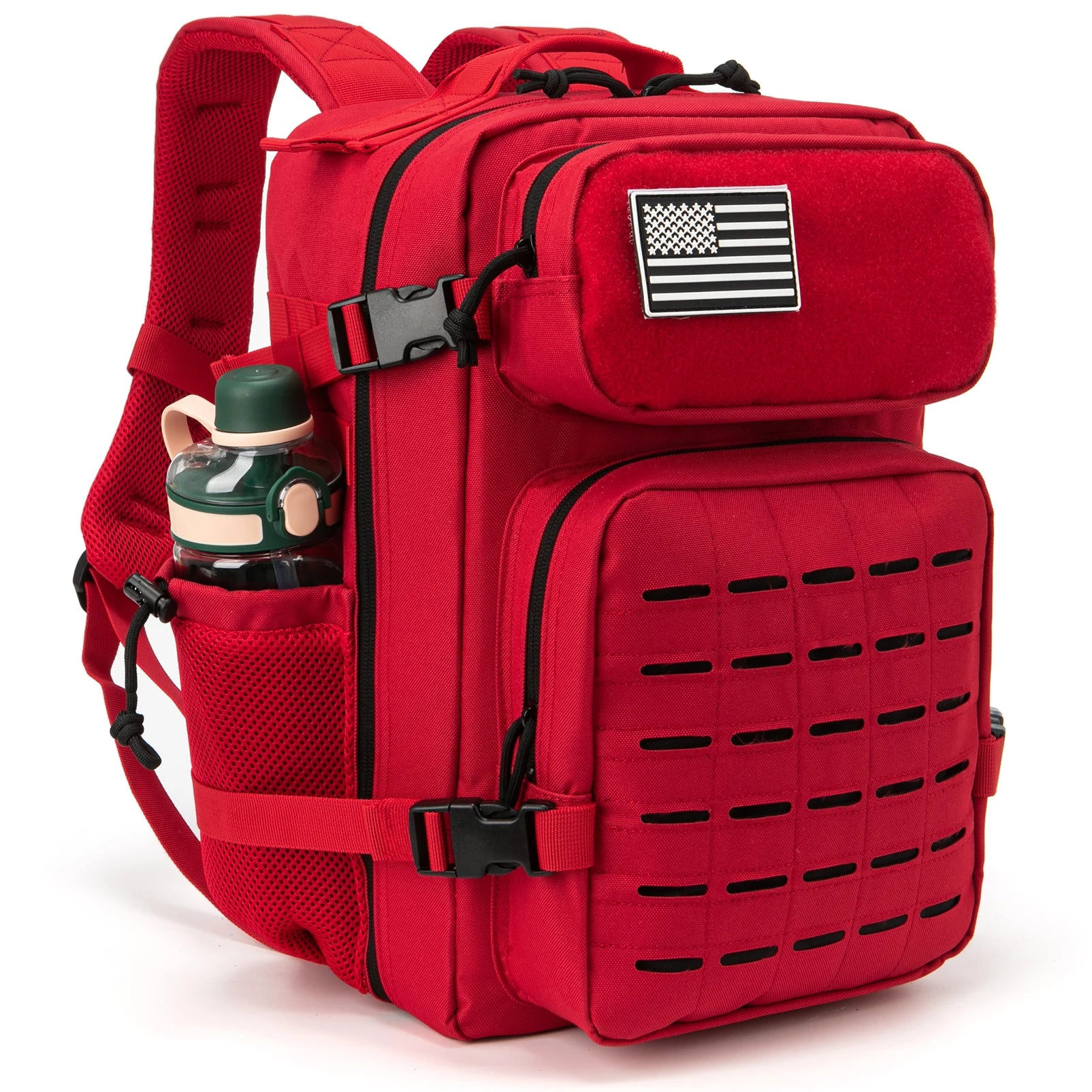 25L Tactical Backpack Hiking  Dual Cup Holder