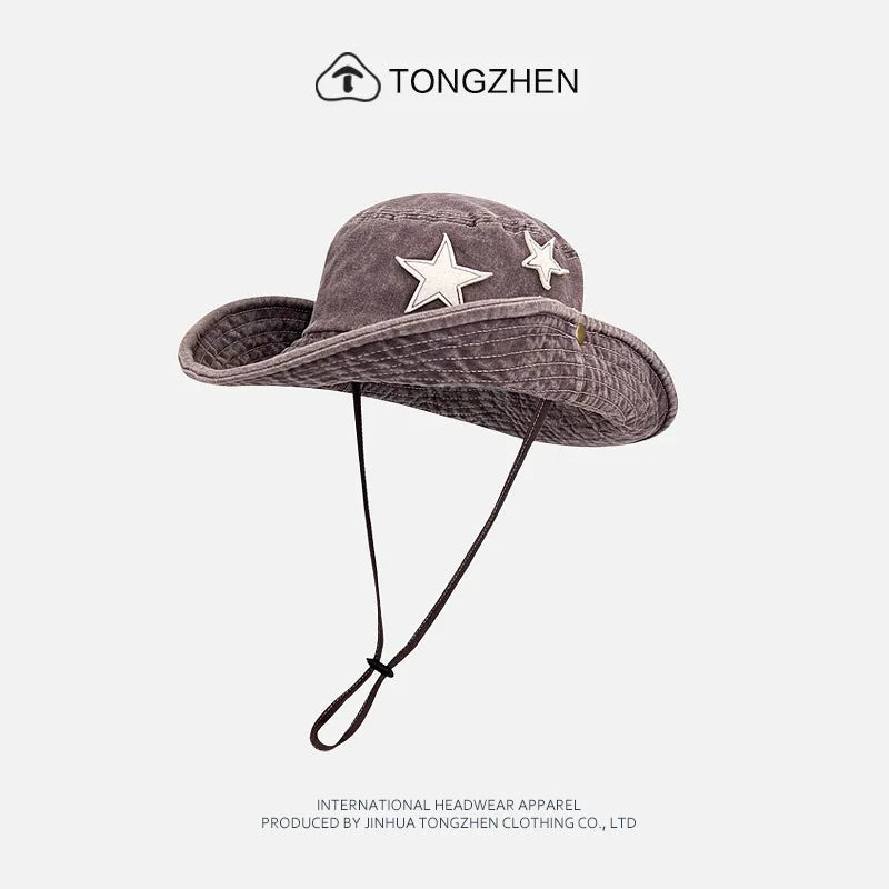 Drawstring Spring/Summer Fisherman Hat