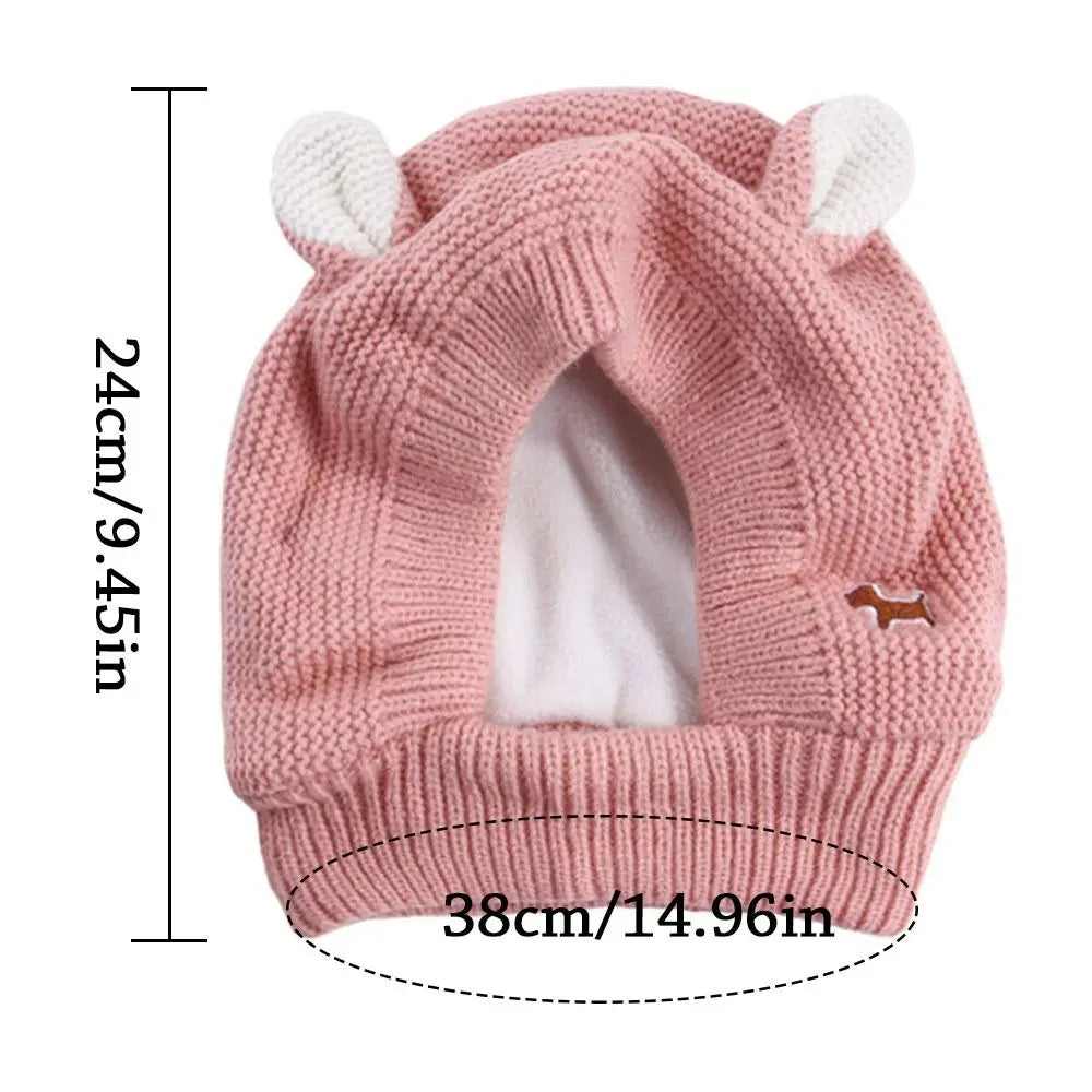 Quiet Dog Ear Muffs Noise Protection, Anxiety Relief, Winter Warm Earmuffs For Medium Large Dogs New