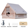 Inflatable, Luxury Camping Tents  With Stove Plug, 4/6/8 Person Family Camping