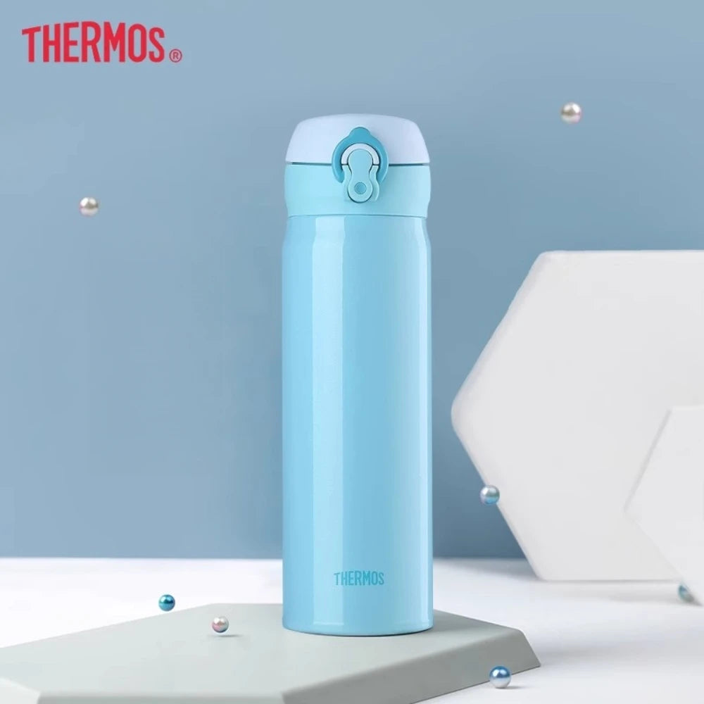 THERMOS 350/500ML Water Bottle Vacuum Flask Stainless Steel Thermal Mug,