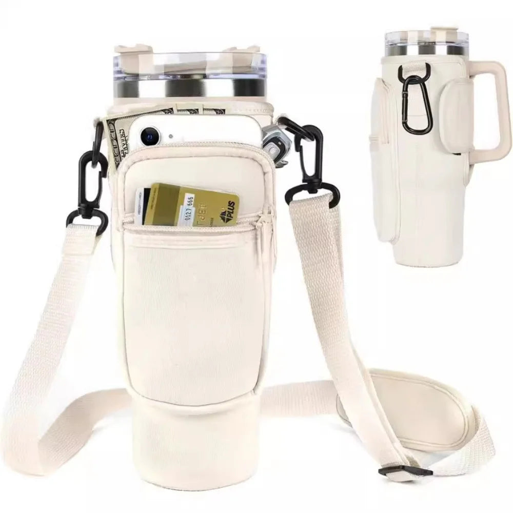 Water Bottle Carrier Bag for Stanley 40oz Tumbler