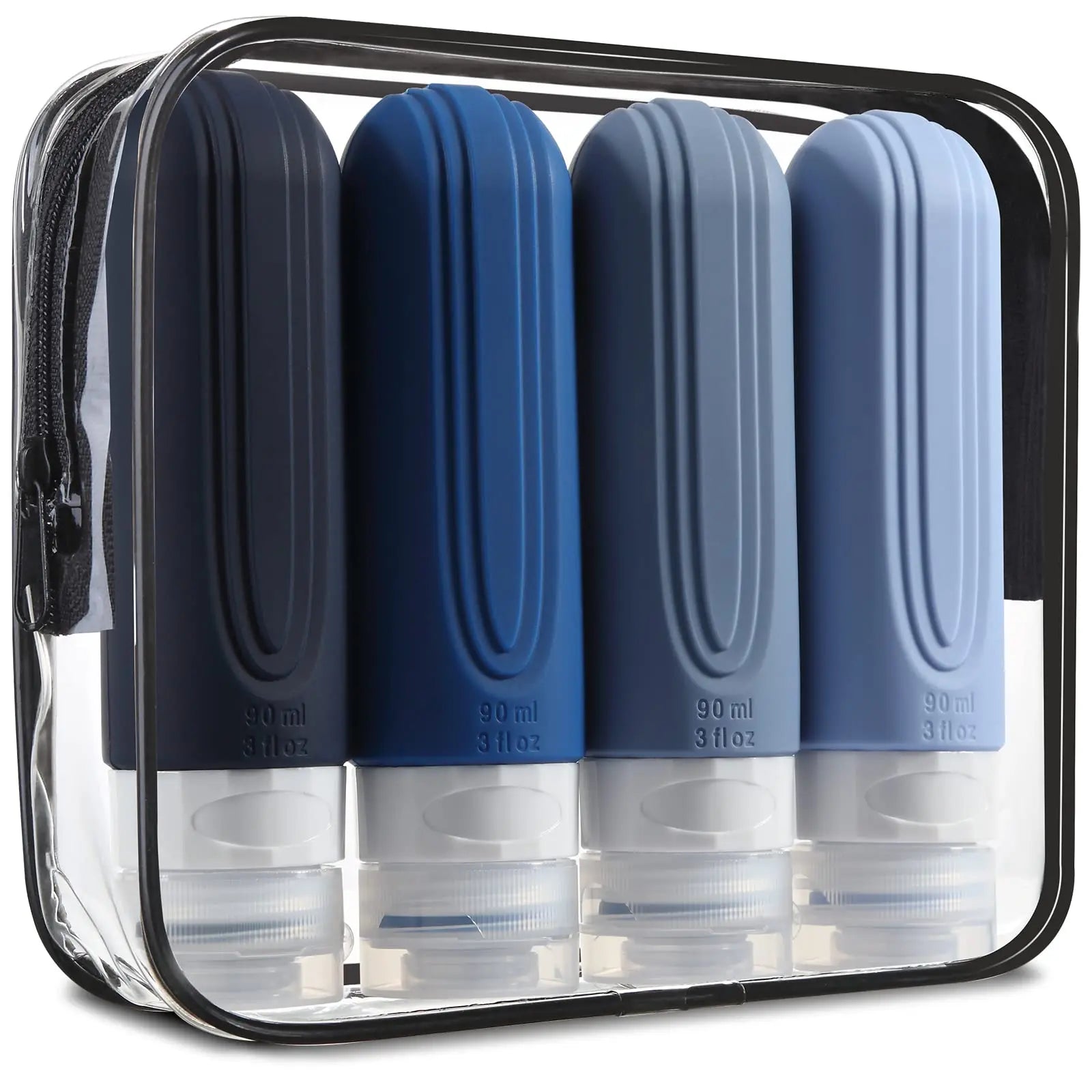 3oz Travel Bottles for Toiletries, TSA Approved